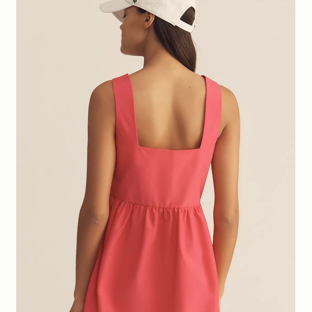 Anthropologie Daily Practice Sleeveless Notch-Neck Mini Dress - Picture 3 of 8